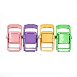 Portable Mini Pliant Petite Chaise Téléphone Support 4 Pièces (Couleur Aléatoire)