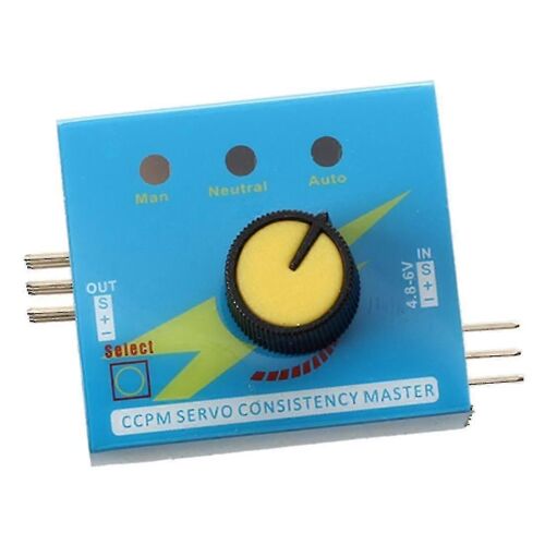 Servo testeur Ccpm Consistency Master Checker 3ch 4.8-6v