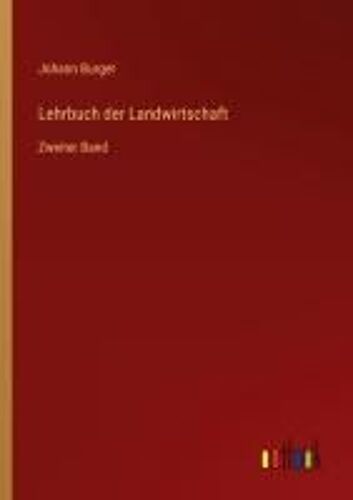 Lehrbuch Der Landwirtschaft