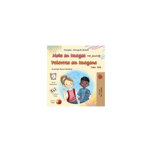 Mots En Images Ma Journée (Livre Pour Enfants Bilingue Français-Portugais - Brésilien)