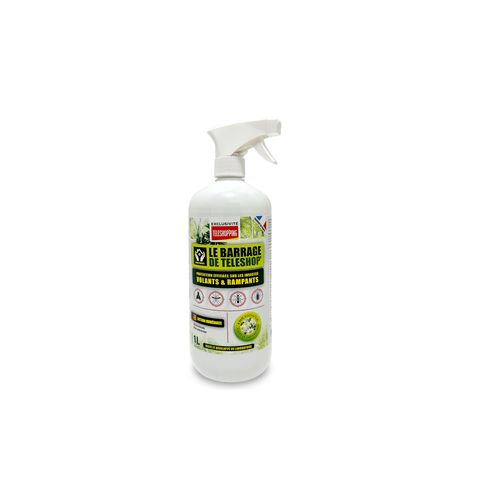 BLANC VENTEO | barrage aux insectes teleshopping | interieur & exterieur | spray fourmis | multi|insectes | anti pucerons plantes exterieur | barrage aux insectes pour Maison, jardin, piscine.