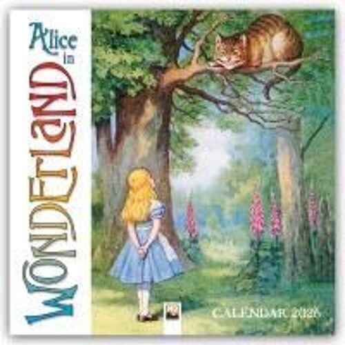 Alice In Wonderland - Alice Im Wunderland 2026 - Original Flame Tree Publishing-Kalender [Kalender]