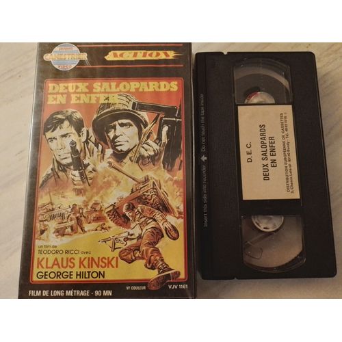 Cassette Vidéo Vhs - Deux Salopards En Enfer - George Hilton