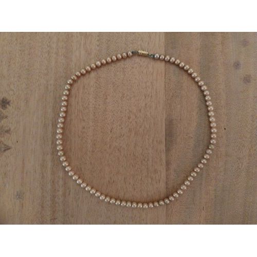 Collier Petites Perles Champagne