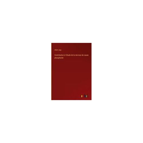 Contribution À L'étude De La Nécrose De Cause Phosphorée