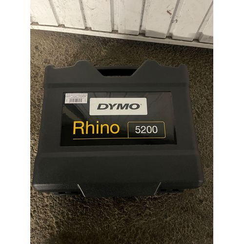 Dymo Rhino 5200 Etiqueteuse électronique portable Kit Avec Mallette