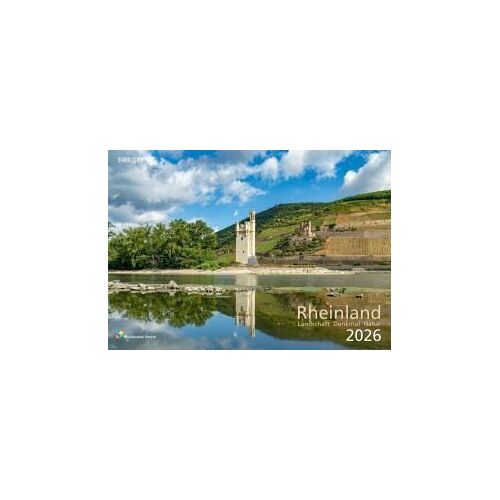 Rheinland 2026 Wandkalender A4 Quer Spiralbindung 28 Blatt Mit 56 Seiten