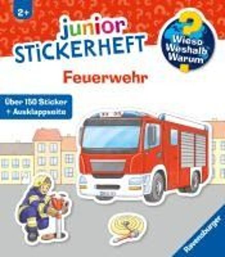 Wieso? Weshalb? Warum? Junior Stickerheft - Feuerwehr