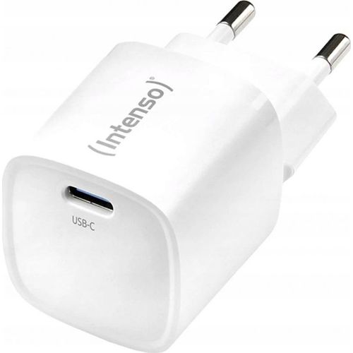 Intenso Caricatore Usb-C 30w Gan Ricarica Rapida Universale Bianco Pd3.0 Qc4