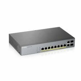 12 Port managed CCTV PoE Switch long ra