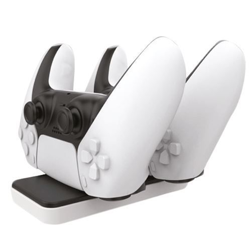 Dock De Charge Pour Ps5 Alpha Omega Players Blanc Et Noir
