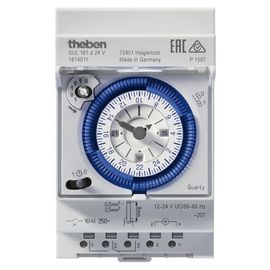Interrupteur horaire analogique - programmable - SUL 181 d 24V THEBEN