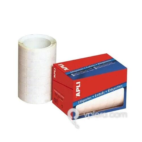 APLI PAPER - Papier - adhésif permanent - blanc - 34 x 67 mm 600 étiquette(s) étiquettes