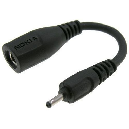 Nokia CA-44 - Adaptateur secteur - prise CC 2 mm mâle pour prise CC 3,5 mm femelle - pour Nokia 1650, 2630, 2760, 31XX, 3500, 5070, 5500, 61XX, 6720, 7500, E51, E90, N800, N81, X2