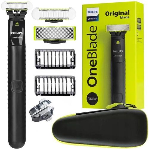 Rasoir Oneblade Qp1424/10 + Lame Skinprotect Qp229/52 1pc + Étui Qp2xxx 