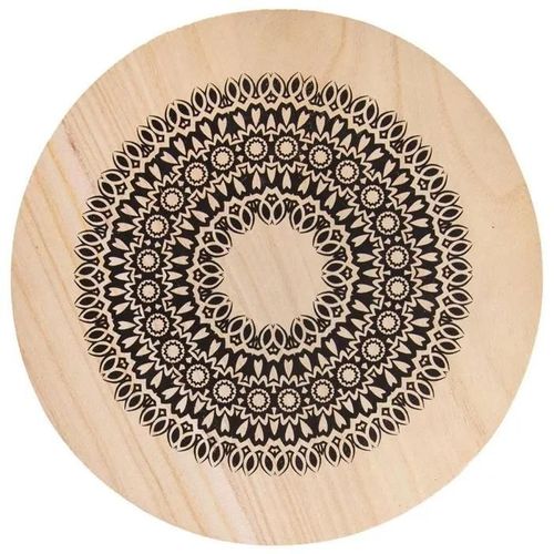 Support En Bois Mandala 20cm