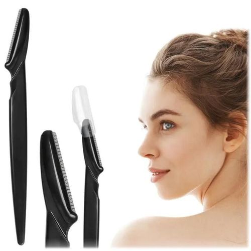 Tondeuse À Sourcils En Plastique Noir 