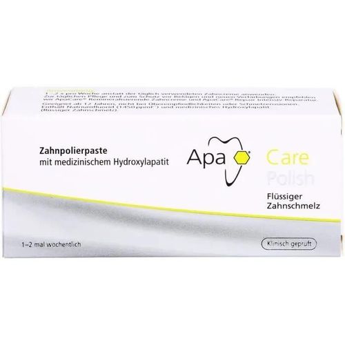 Apacare Polish Polierpaste, 20 Ml Dentifrice 