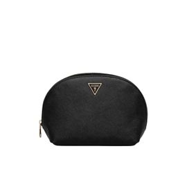 Trousse Guess saffiano Femme Noir