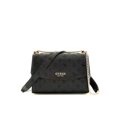 Sac bandoulière Guess Phoebe 4G logo Femme Noir