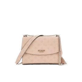 Sac bandoulière Guess Phoebe 4G logo Femme Beige