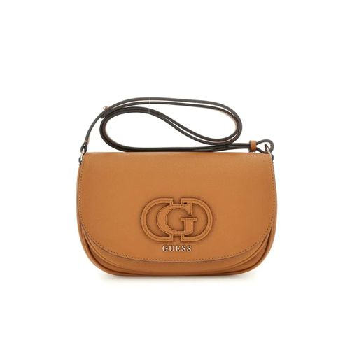 Sac bandoulière Guess Signature Femme Marron
