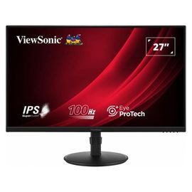 ViewSonic VG2708A-MHD - Écran LED - 27" - 1920 x 1080 Full HD (1080p) @ 100 Hz - IPS - 250 cd/m² - 1300:1 - 5 ms - HDMI, VGA, DisplayPort - haut-parleurs