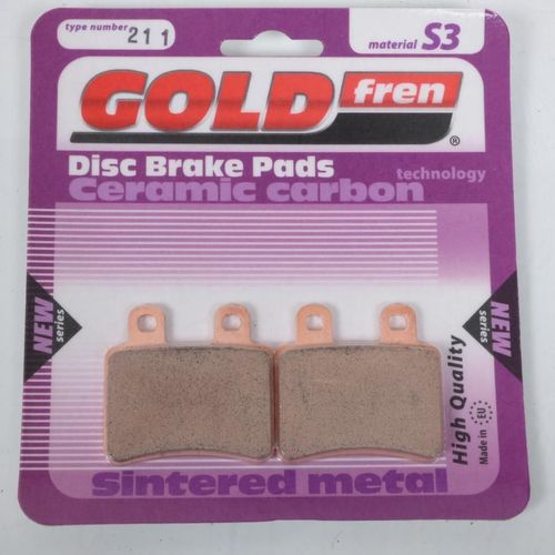 Plaquette De Frein Gold Fren Pour Moto Yamaha 50 Dt R Trail 6t 2003-2011 Ar Neuf