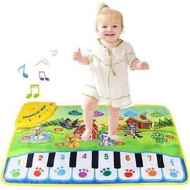 Tapis de Piano Musical - ZGEER - Jouet de Tapis de Musique de Danse électronique - Vert - Mixte - Enfant