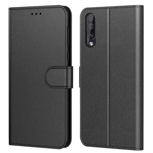 Coque Huawei P30 , Pochette Etui Housse P30 Cuir À Clapet Avec Fermeture Magnétique Et Multifonctionnel Noir