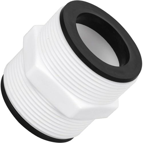 Raccord de Tuyau de Piscine Compatible avec Intex et Coleman,38 mm Adaptateur Tuyau Piscine Hors Sol avec 2 Joints Accessoires Remplacement pour Pompes Filtration et Systèmes au Sel