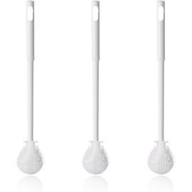 Lot De 3 Brosses À Biberons En Silicone (29 Cm),Pour Biberons,Bouteilles À Jus Et Gourdes,Résistant Au Lave-Vaisselle Et Anti-Rayures