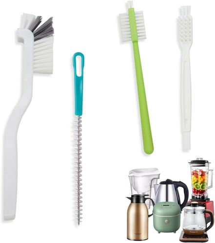 Lot De 4 Vaisselle,Bouteille,Livré Avec Une Simple Face,Une Double Face,Une Coudée,Une Pour Laver Les Tasses,Trous De Racine De Lotus Nettoyable