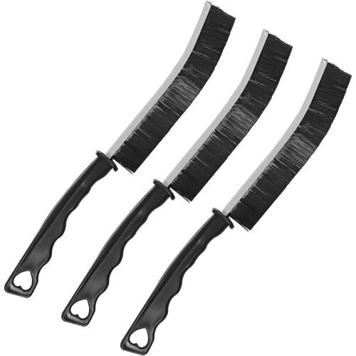 Lot de 3 brosses de nettoyage fendues pour cuisine,cuisinière,machine à laver,réfrigérateur,fenêtre,etc.