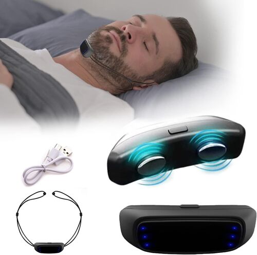Dispositif Anti Ronflement Electrique,Mini Détection Sonore Intelligente Anti-Ronflement Pour Améliorer La Qualité Du Sommeil.[S152] 