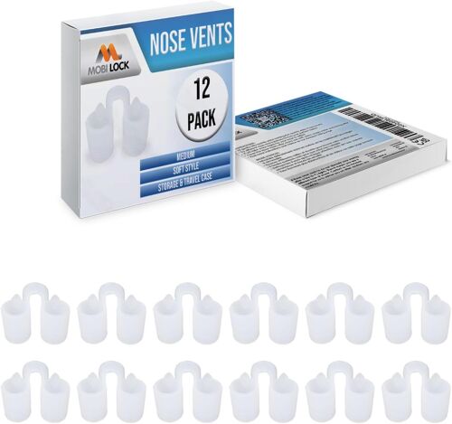 Aérateur Dilatateur De Sinus Nasal (Lot De 12 Moyen) Aérateurs En Souple-Une Solution Simple Pour Les Ronfleurs Du Nez-Dispositif De Réduction Des Ronflements 
