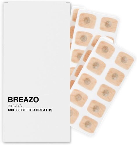 Lot De 60 Bandes Nasales Magnétiques Pour 30 Jours - Pour Nos Bandes Nasales Avec Aimant - Taille Universelle