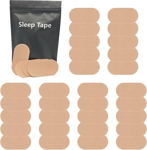 Bande Adhésive Anti-Ronflement Nasale,Patch Pour Dormir-Améliore Sommeil Et Respiration,30 Unités,95% Coton Hypoallergénique,Pour Hommes Et Femmes,Solution Naturelle Contre Le Ronflement 