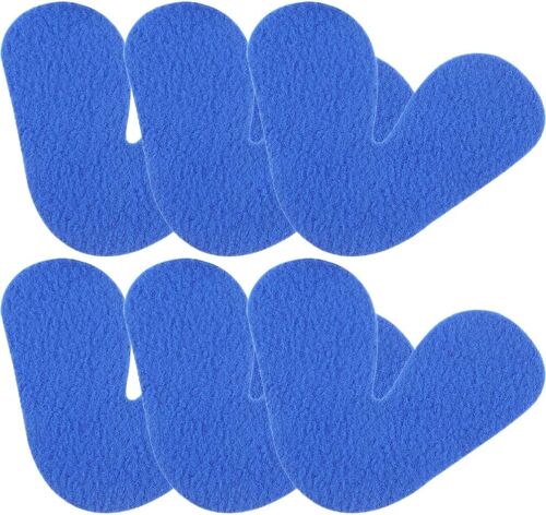 6 Pièces Plaquettes De Nez Garnies De Coussins En Polaire Marque Rouge Coussinets De Soulagement Masque Coussinets De Confort Coussins Nasaux