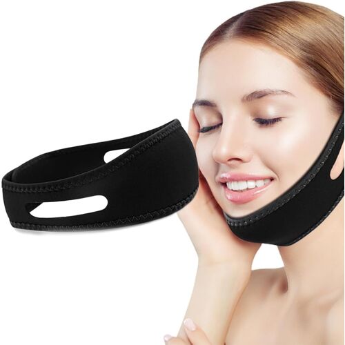 Dispositifs Anti Ronflementanti-Ronflement Mentonnièreanti-Ronflement Pour Aide Sommeil Réduction Ronflementanti Ronflement Solution Ronflement Réglable Snore Stopper Strap Pour La Maison La 