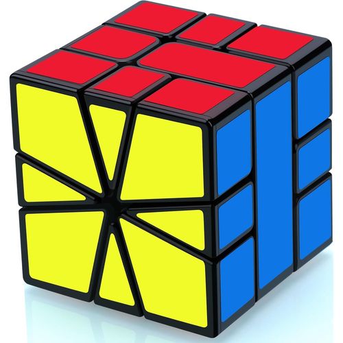 Square One Cube de Vitesse Difficile,Square 1 Cube Magique ,& Magic Speed Cube,Cadeaux pour Enfants,Adolescents et Adultes