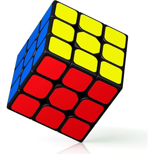 Speed Cube Magique Cube de Vitesse,Autocollant Magic Cube pour Débutants et Utilisateurs Avancés,Cadeau pour Enfants Les Adolescents Adultes(3x3x3)