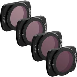 Lot de 4 filtres magnétiques ND/PL pour appareil photo DJI Osmo Pocket 3,filtre de réduction de la lumière ND,kit d'objectif polarisant PL adapté pour DJI Pocket 3 Accessoires ¿ Lot de 4