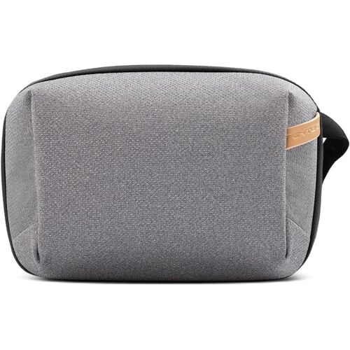 Mini Pouch Tech Sac de Rangement pour appareils électroniques de Voyage pour Insta360 X5,câble,Chargeur,Banque d'alimentation,Carte SD et Autres Accessoires électroniques,Gris