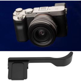 1 Poignée En Alliage D'Aluminium Oxydé Compatible Avec Les Appareils Photo Sony Alpha 7Cii 7Cr Ilce-7Cii Repose-Griffe Stabilisateur Accessoire Noir[SHY9290392]