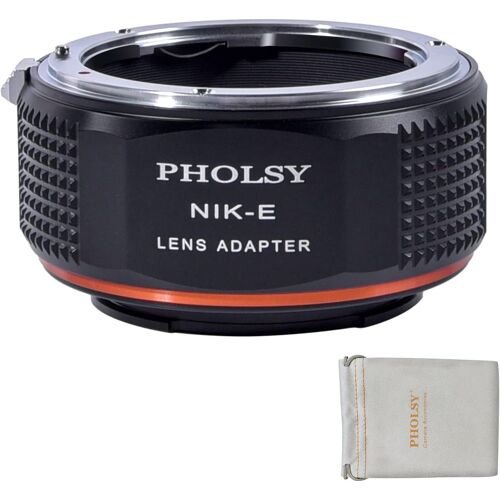 Adapter Ring Compatible with Nikon Nikkor AI/F/AIS/AF/AF-I/AF-S Mount Lenses and Sony E Mount Camera, Adapters and Converters