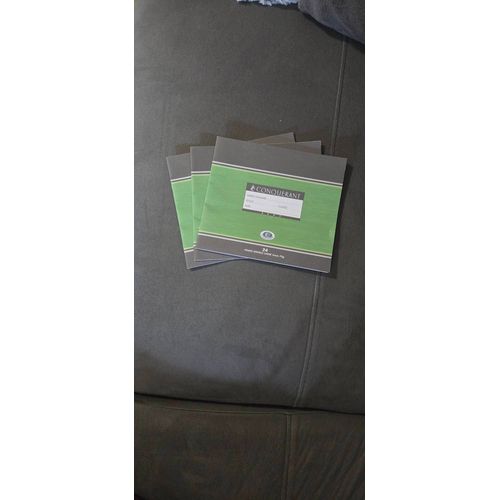 Lot De 3 Petits Cahiers De Doubles Lignes