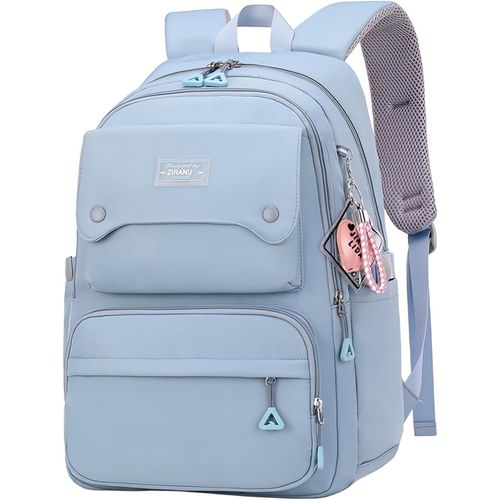 KALANKA-Sacs à dos de couleur unie pour filles, sacs à livres pour l'école primaire, sacs d'école pour adolescentes, sac à dos décontracté