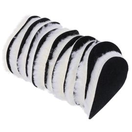 10 pcs 125 mm voiture polissage tampon 5"" pouce poli cirer tampons Laine Polisseuse Bonnet Voiture peinture Entretien Laine Polissage Tampon