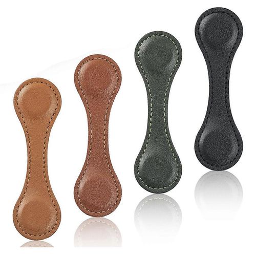 4 Marque-Pages Magnétiques En Cuir Pour Les Femmes De Lecture,Signets Magnétiques Intemporels Pour Les Hommes De Lecture,Bo